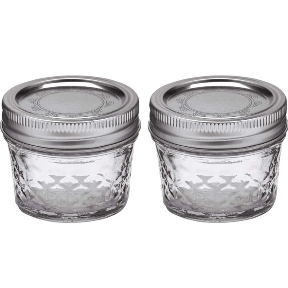 Mason Jars - 2 Pack - 4oz - New